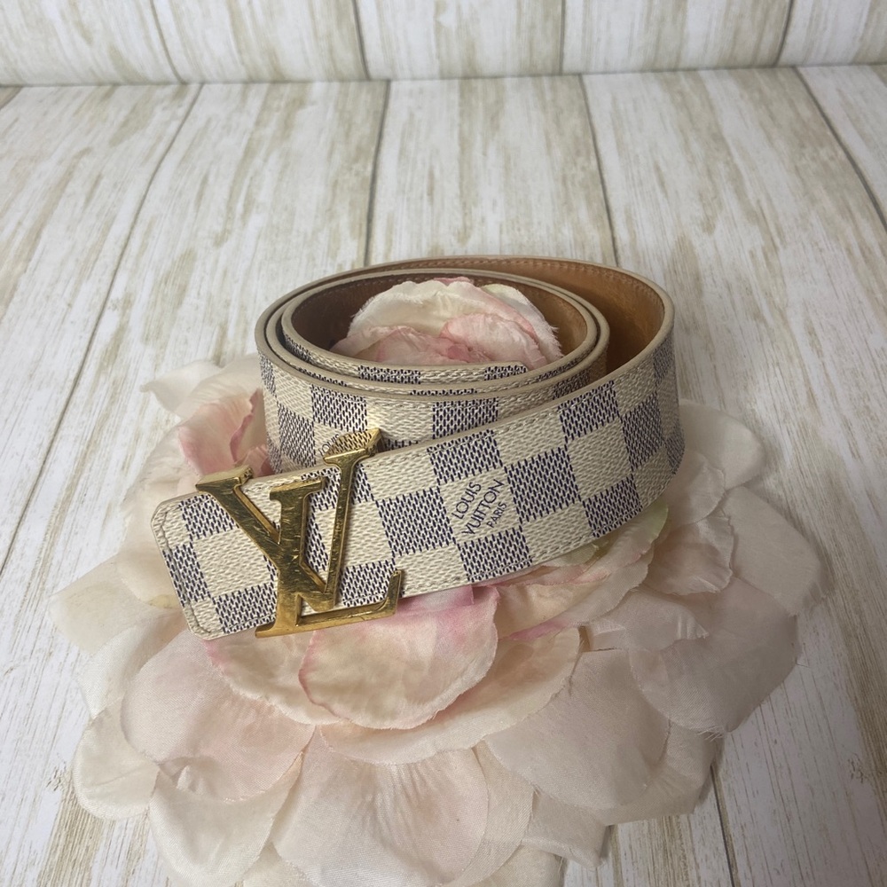 Louis Vuitton Damier Azure Belt